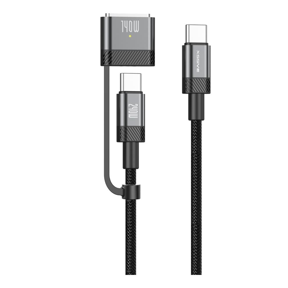 Xssive 2-in-1 USB-C + MagSafe 3 Charging Cable 2m